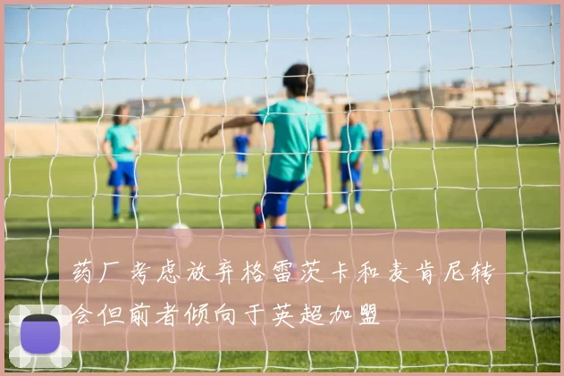 药厂考虑放弃格雷茨卡和麦肯尼转会但前者倾向于英超加盟